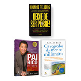 Kit 3livros, Pai Rico, Pai Pobre