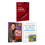 Kit 3livros, Pai Rico, Pai Pobre