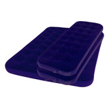 Kit 3pcs Colchão Inflável 1 Casal + 2 Solteiro Intime Praia