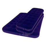 Kit 3pcs Colchão Inflável 1 Casal + 2 Solteiro Intime Praia