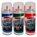 Kit 3x 100ml Aerossol Limpeza Manutenção De Armas Knockout