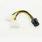 Kit 3x Adaptador 4 Pinos Molex