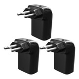 Kit 3x Protetor Elétrico Clamper Pocket Fit 3p - Dps 20a
