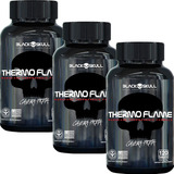 Kit 3x Thermo Flame 120tabs Original Black Skull Promoção