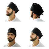 Kit 4 - Gorro Garçom Masculino Bandana