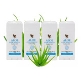 Kit 4 Aloe Ever-shield Deodorant Stick