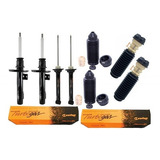 Kit 4 Amortecedor + Batente Coxim Voyage 2019 Cofap Original