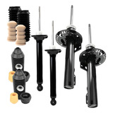 Kit 4 Amortecedor + Coxim Batente Coifa Gol Voyage G5 G6 G7