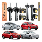 Kit 4 Amortecedor Gol Voyage G5 G6 G7 Monroe + Axios