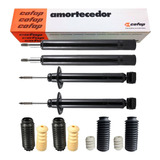 Kit 4 Amortecedores Cofap Gol G1 80/94 Quadrado + Batentes