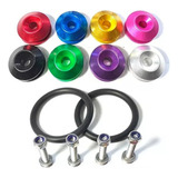 Kit 4 Anilha Trava Para-choque Quick Release Rebaixado