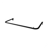 Kit 4 Arara Cabideiro 120cm 1,2m Trilho Cremalheira Loja