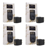 Kit 4 Aromatizador Difusor Elétrico Porcelana Via Aroma