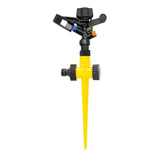 Kit 4 Aspersor De Impacto Irrigação Rosca 1/2 Com Haste 19cm