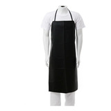 Kit 4 Avental Sem Bolso Impermeável (napa) Preto Ou Branco