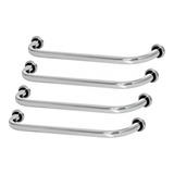 Kit 4 Barras De Apoio 30cm Idoso E Deficiente -super Oferta 