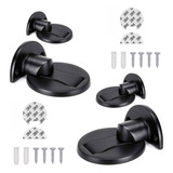 Kit 4 Batedor Porta Trava Magnetica Limitador Segurador Imã 