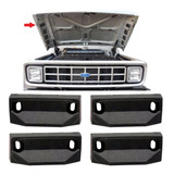 Kit 4 Batente Capô Borracha F1000 F4000 Avarento 72 73 74 92