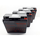 Kit 4 Bateria Selada 12v 18ah Para Rbc7 Rbc11 Rbc55 Nobreaks
