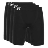 Kit 4 Bermuda Cueca Térmica Masculina Anti Assadura Bike
