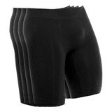 Kit 4 Bermuda Cueca Térmica Masculina Anti Assadura Treino
