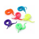 Kit 4 Bichinhos Minhoca Cobrinha Mágica Twist Worm 