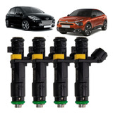 Kit 4 Bicos Injetores Peugeot 407 Citroën C4 2010 1984f8