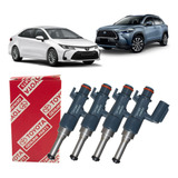 Kit 4 Bicos Injetores Toyota Corolla 2.0 2022 23250-24050