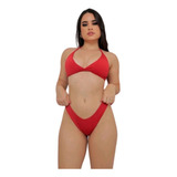 Kit 4 Biquini Asa Delta Moda Praia Bojo Varias Verão Atacado