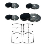 Kit 4 Bocas + 2 Grelhas Peça Fogão Electrolux Chef 52sm 52sg