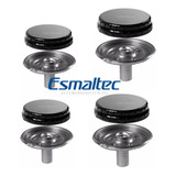 Kit 4 Bocas Fogão Esmaltec 2g 2p Caribe