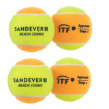 Kit 4 Bolinhas Bola Beach Tennis Profissional Promoção