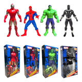 Kit 4 Boneco Heróis Marvel Vingadores Coleção Envio Imediato
