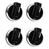 Kit 4 Botões Manipulos Para Cooktop Itatiaia 4 Bocas