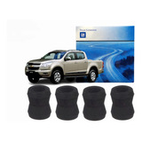 Kit 4 Buchas Amortecedor Traseiro S10 Cabine Dupla 2018 2019