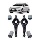 Kit 4 Buchas Bandeja Balança Traseira Ford Focus Hatch 2012