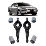 Kit 4 Buchas Bandeja Balança Traseira Ford Focus Sedan 2001