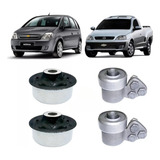 Kit 4 Buchas Bandeja Dianteira Meriva 2003 A 2010 2011 2012
