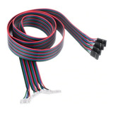 Kit 4 Cabos Para Motor Passo Nema 17 Conector Dupont 200cm