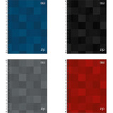 Kit 4 Cadernos 1 Matéria 80fls Espiral Capa Dura Universitário Zip - Tilibra