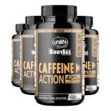 Kit 4 Cafeína Caffeine Action 420mg
