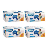 Kit 4 Caixa Absorvente Para Seios Affagio C/30 Toque Suave