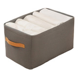 Kit 4 Caixa Organizadora Guarda-roupas Multiuso Divisórias
