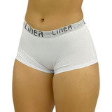 Kit 4 Calcinhas Boxer Feminina Estilo Sensualidade Conforto