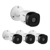 Kit 4 Câmeras Hdcvi 1 Mega Hd 2.8mm 20m Vhc 1120 B Intelbras