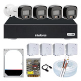 Kit 4 Cameras Intelbras 1080p Full