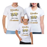 Kit 4 Camisas Família Reveillon Feliz Ano Novo Frete Grátis