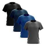 Kit 4 Camiseta Masculina Rugby Com