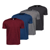 Kit 4 Camisetas Masculina Dry Fit Academia Treino Fitness