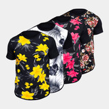 Kit 4 Camisetas Oversized Camisa Longline Swag Aproveite